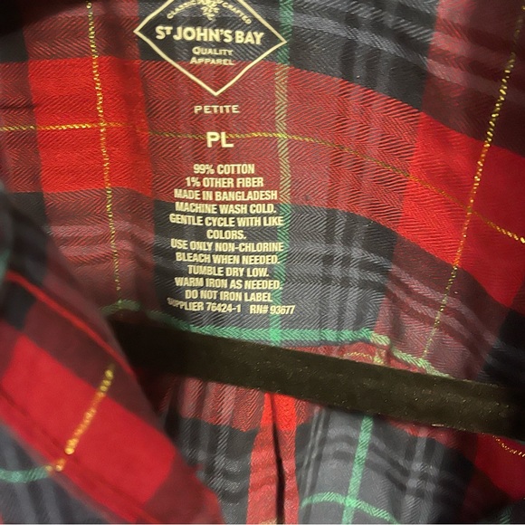 Plaid button down - Picture 3 of 5